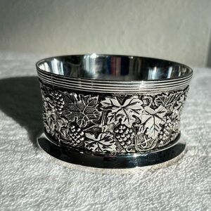 Vintage Silver Plated Wine Bottle Coaster